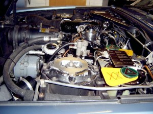 Silver Spirit engine bay