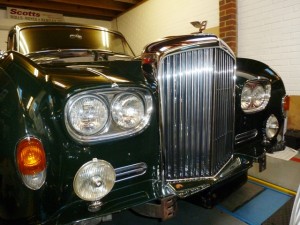 Radiator and chrome grill fitted