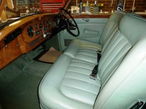 Leather seats and trim panels renovated