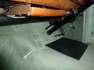 Front footwell drivers side